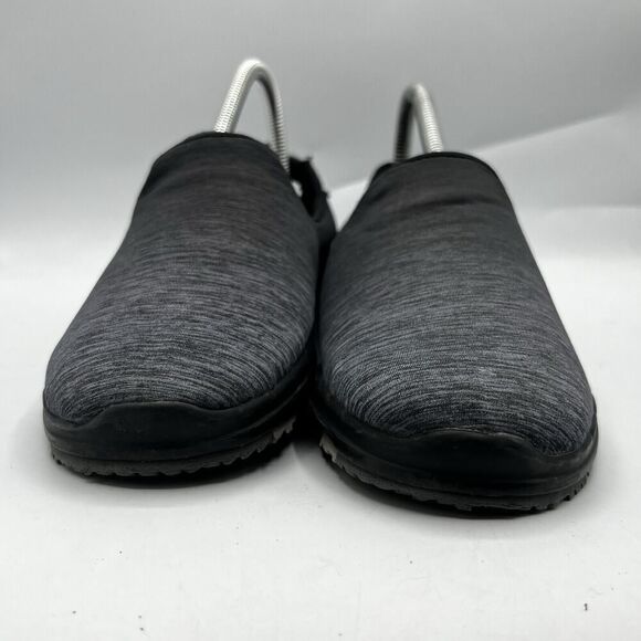 Skechers GoFlex Quick Fit Black Womens Size 8.5 Slip On Shoes Goga Mat 14018 - Picture 2 of 14